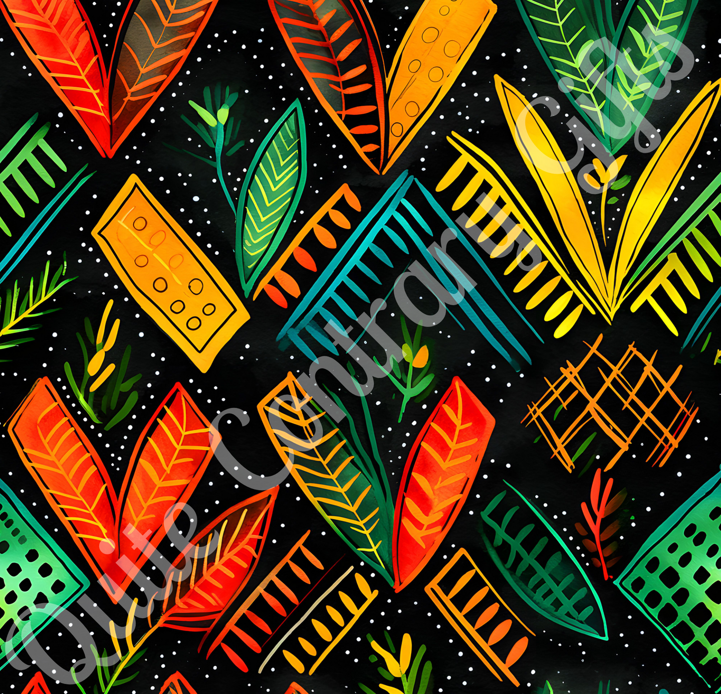 Kujichagulia Waves Microfiber Duvet Cover