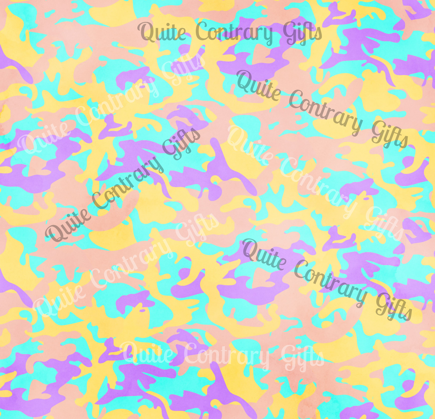Dreamsicle Camo Microfiber Duvet Cover