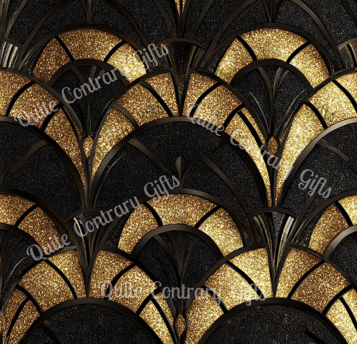 Gilded Elegance Microfiber Duvet Cover