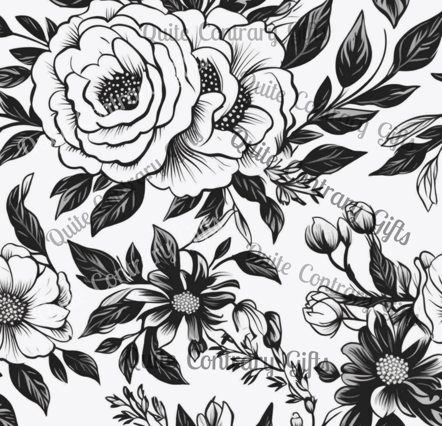 Whispering Blooms Microfiber Duvet Cover