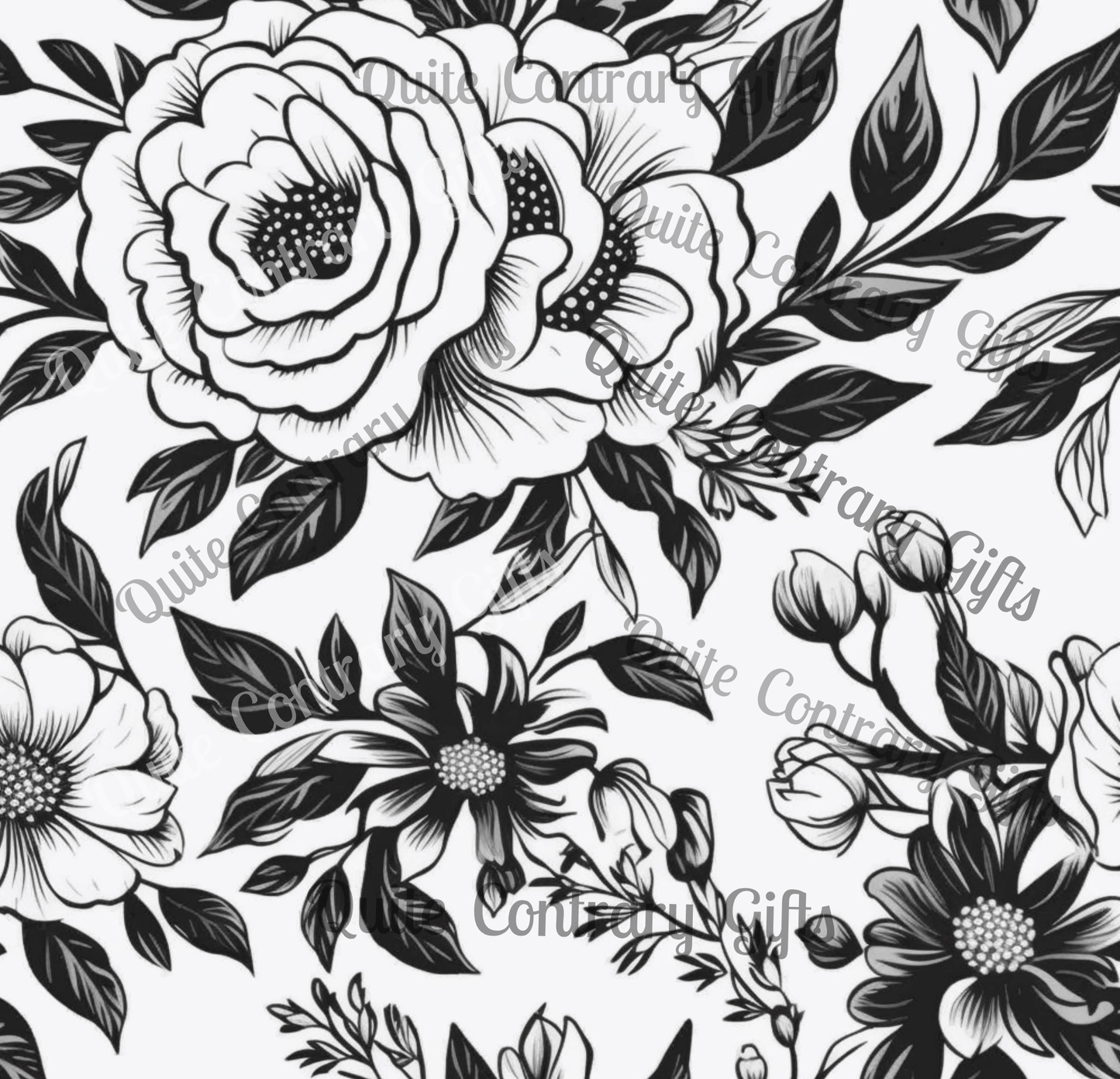 Whispering Blooms Microfiber Duvet Cover