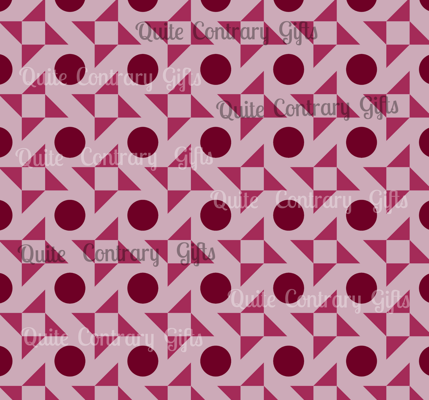 Crimson Pinwheels Microfiber Duvet Cover