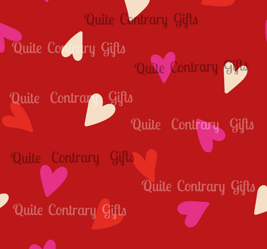 Cupid's Confetti Duvet Bedding Set