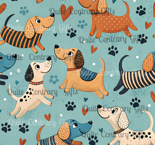 Dapper Doggies Basic Bedding Set