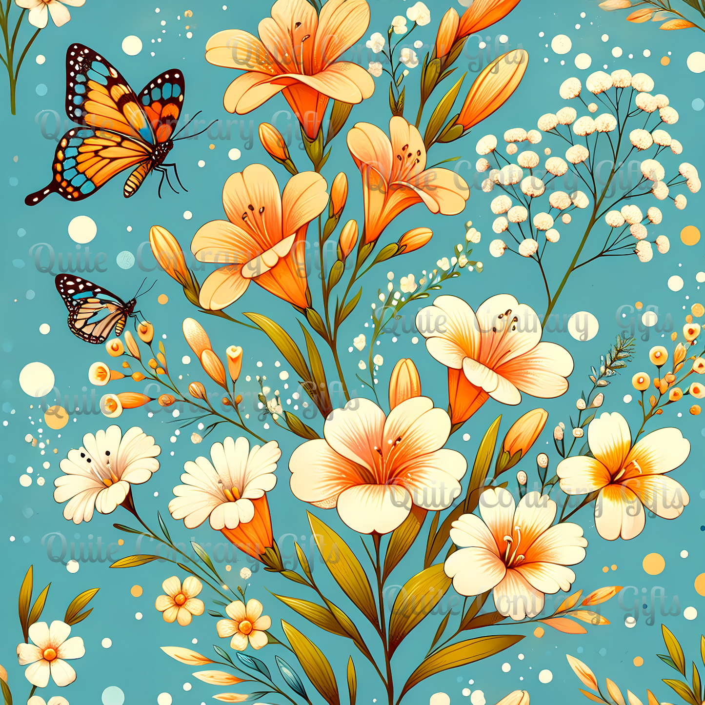 Petals & Wings Microfiber Duvet Cover