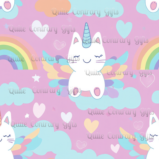 Rainbow Sky Riders Basic Bedding Set