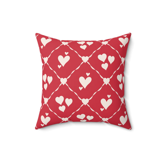 Sweetheart Trellis Throw Pillow