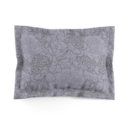 Dusty Bloom Microfiber Pillow Sham