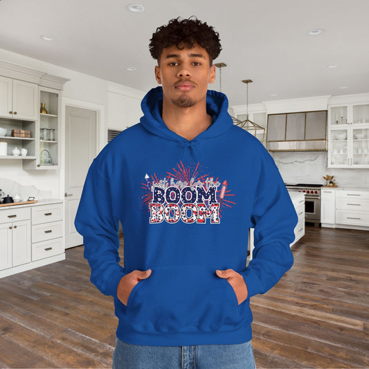 Boom Boom (Fireworks) Heavy Blend™ Hooded Sweatshirt