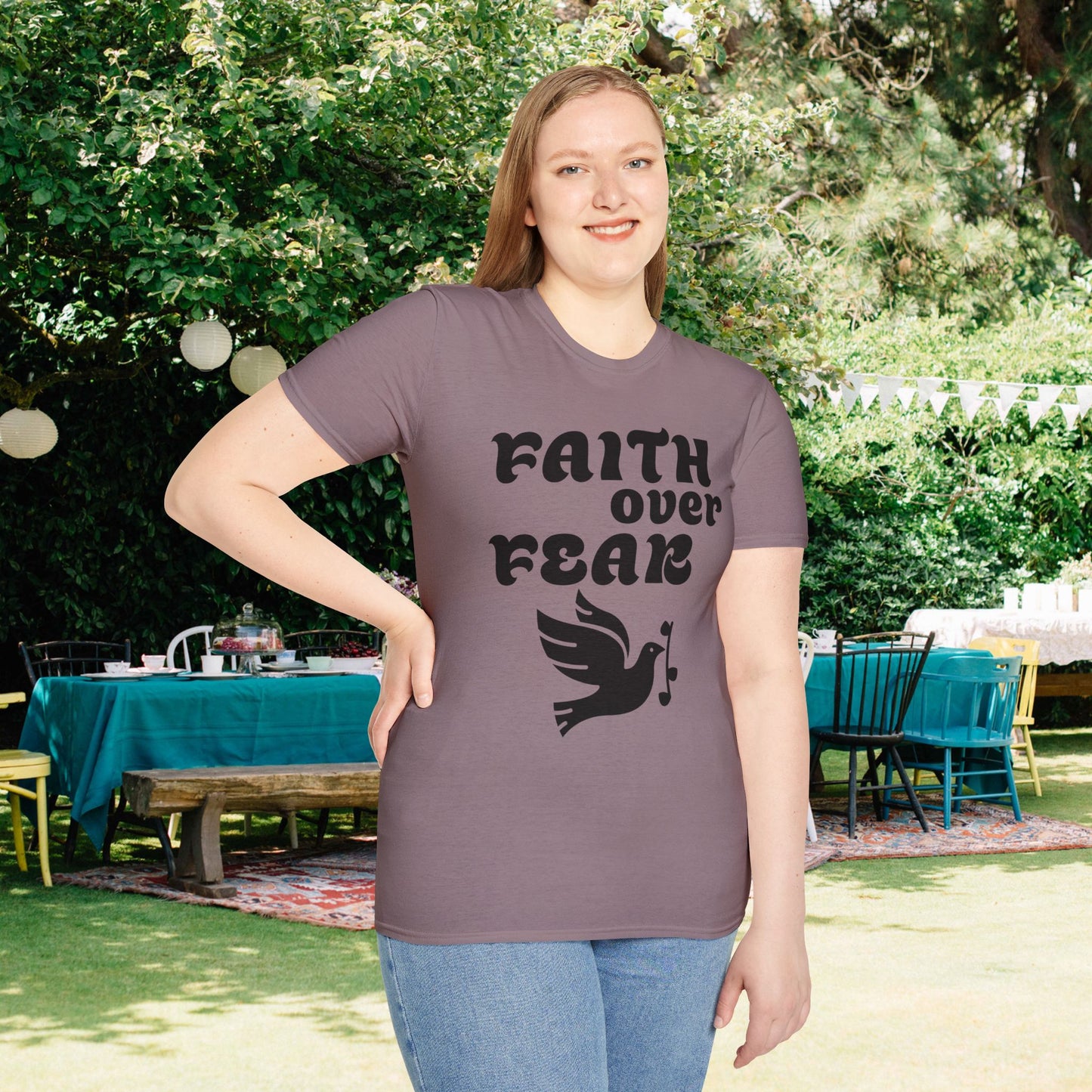 Faith over Fear Adult T-shirt