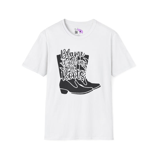 Blame It All On My Roots Adult T-shirt