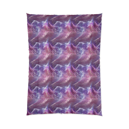Blush Orchid Sheer & Lace Comforter