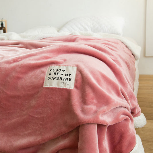 Cozy Fleece Sofa Blanket