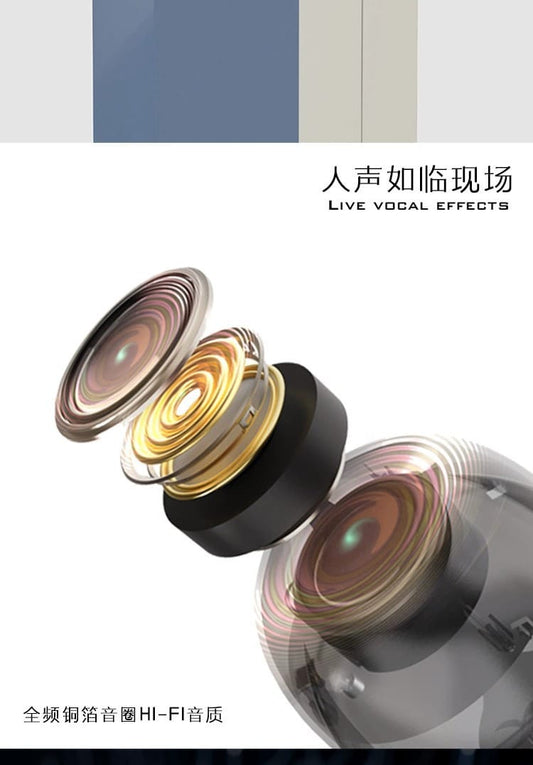 HiFi Magnetic Fluid Bluetooth Speaker with Rhythm Visualizer