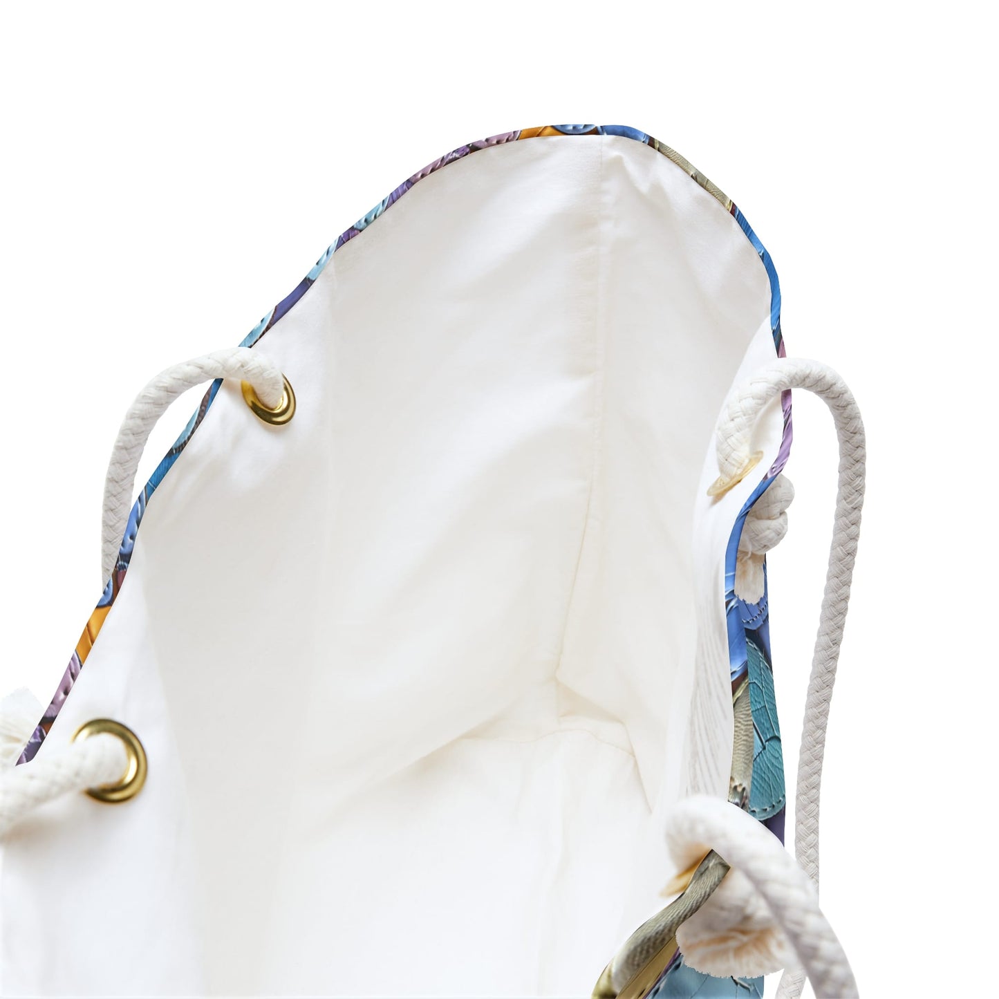 Color Pop Leather Hearts Weekender Bag
