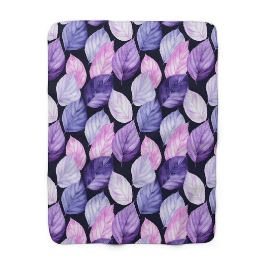 Ethereal Grove Sherpa Fleece Blanket