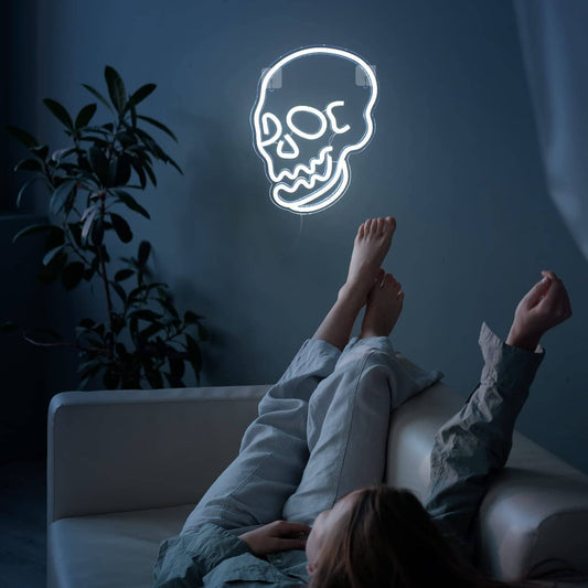 Neon Skull Light