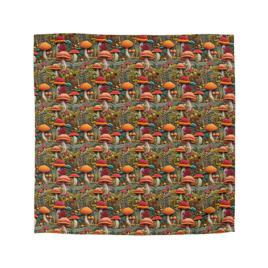 Enchanted Caps Microfiber Duvet Cover