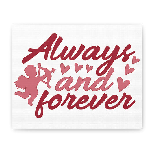 Always and Forever (Cupid) Canvas Art