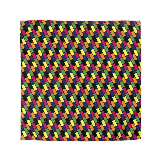 Chunky Pop Microfiber Duvet Cover