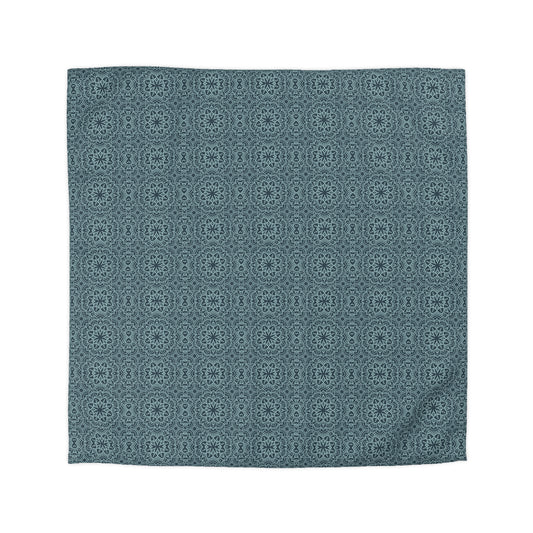 Mandala Midnight Microfiber Duvet Cover