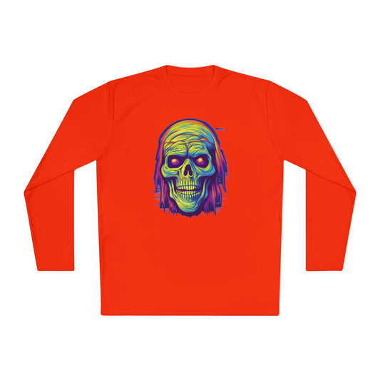 Creepy Zombie Adult Long Sleeve Tee