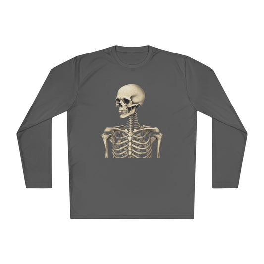Skeleton Person Adult Long Sleeve Tee