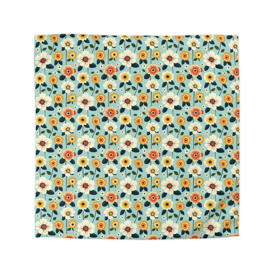Joy Petals Microfiber Duvet Cover