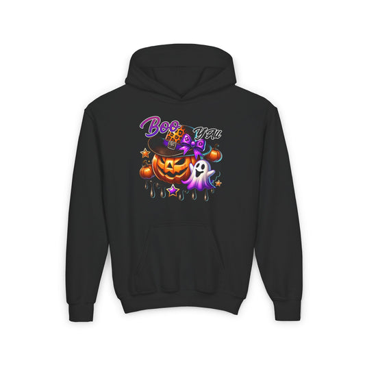 Boo Y'all Youth Heavy Blend Hoodie