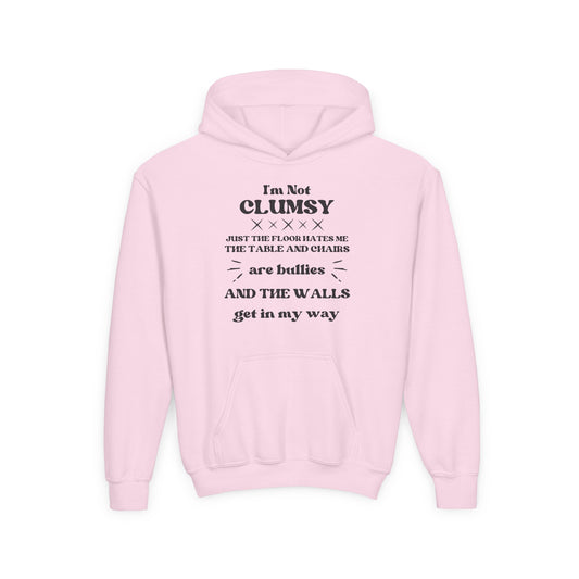 I'm Not Clumsy Youth Hoodie