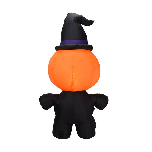 Pumpkin Head Spooky Halloween Inflatable