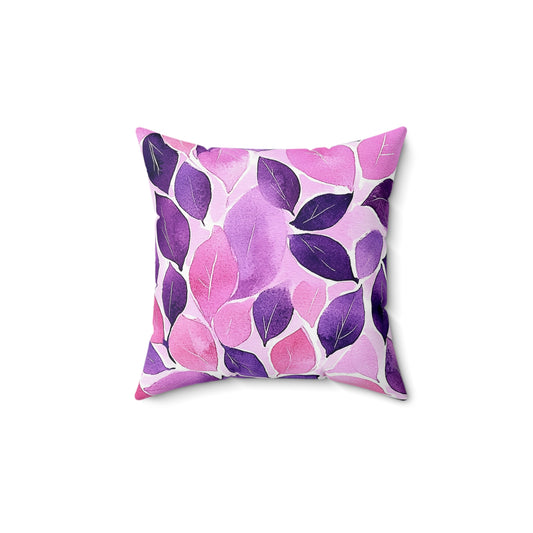 Lilac Serenade Throw Pillow
