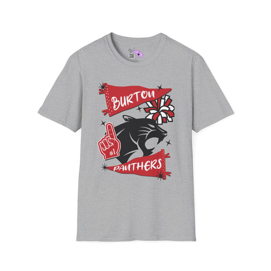 Burton Panthers #1 Adult T-shirt