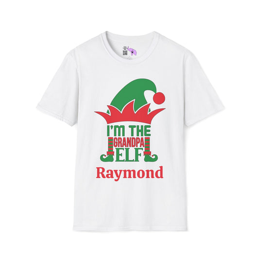 I'm The Grandpa Elf Personalized Adult T-shirt