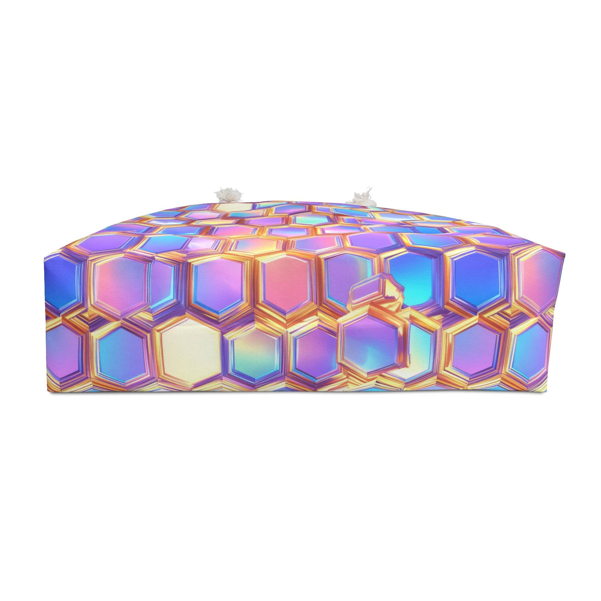Aurora Hexagons Weekender Bag