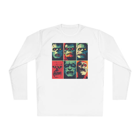 Halloween Monster 2 Adult Long Sleeve Tee