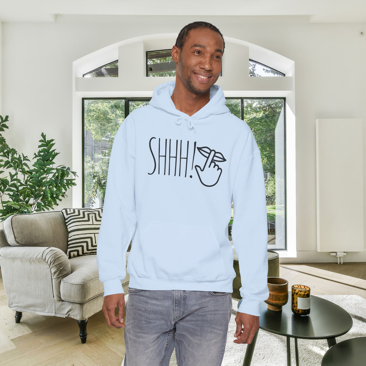 Shhh! Adult Heavy Blend™ Hoodie