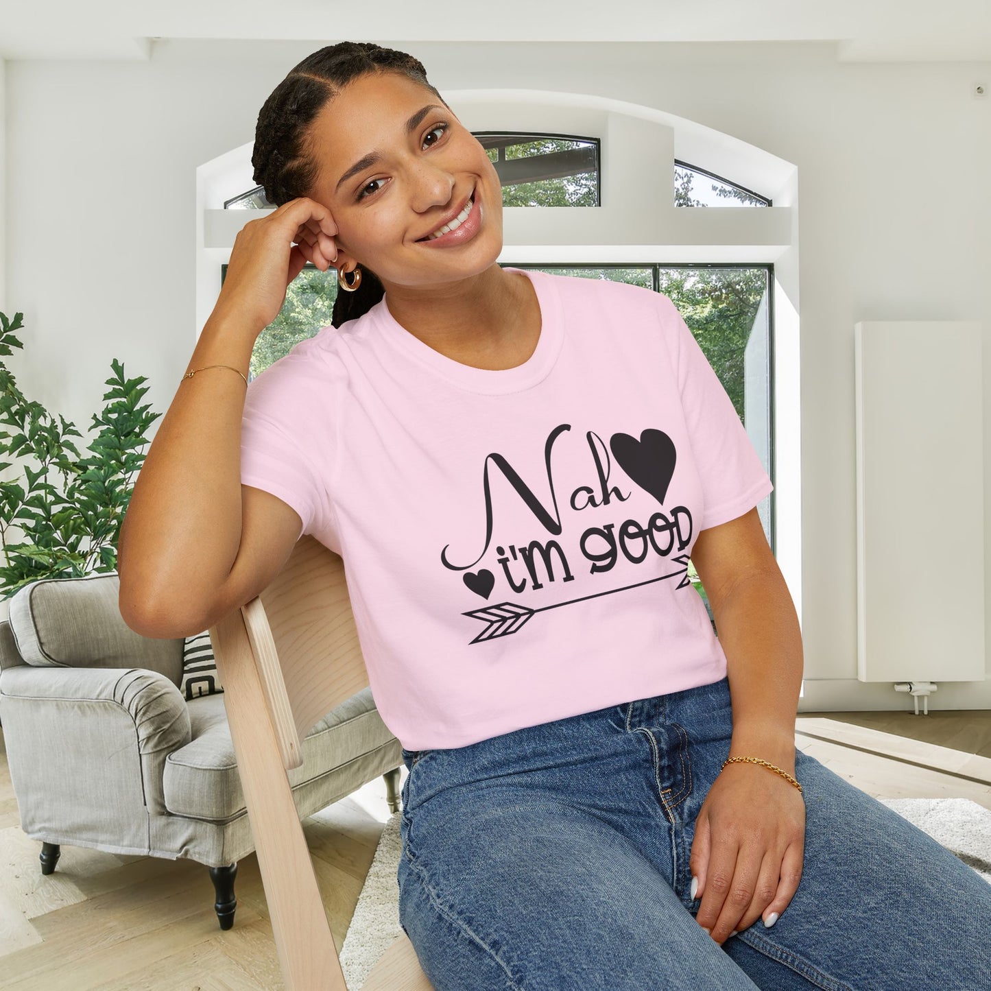 Nah I'm Good Adult T-shirt