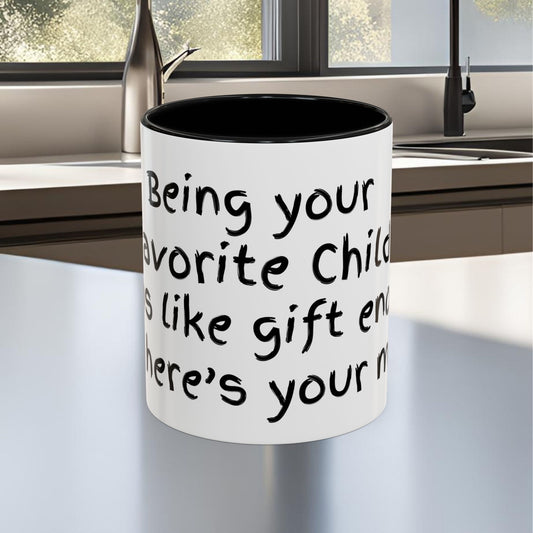 Favorite Child Accent Coffee Mug, 11oz