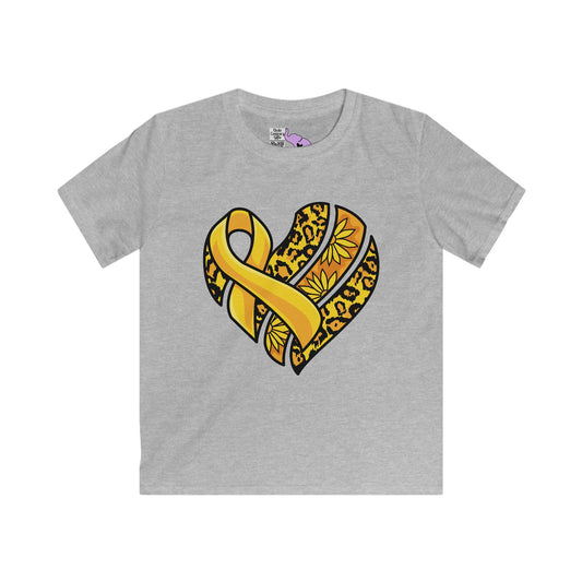 Little Warriors Heart Youth Softstyle Tee