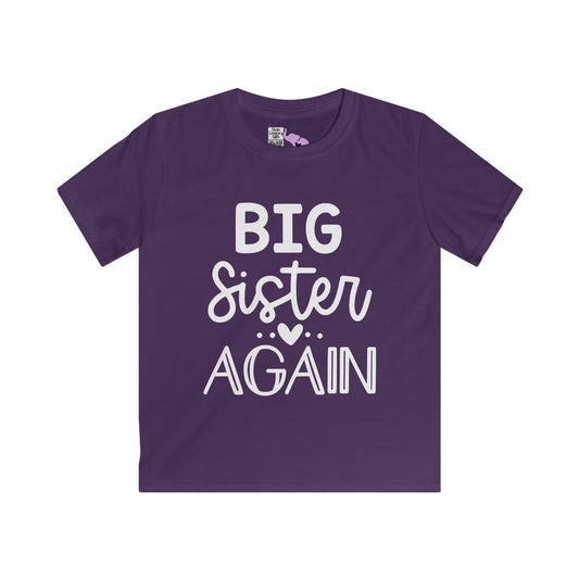 Big Sister Again Youth Softstyle Tee