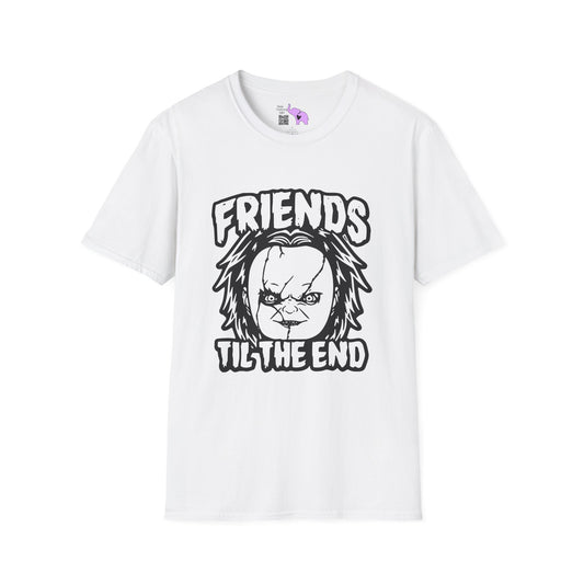 Chucky Friends Til The End Adult T-shirt