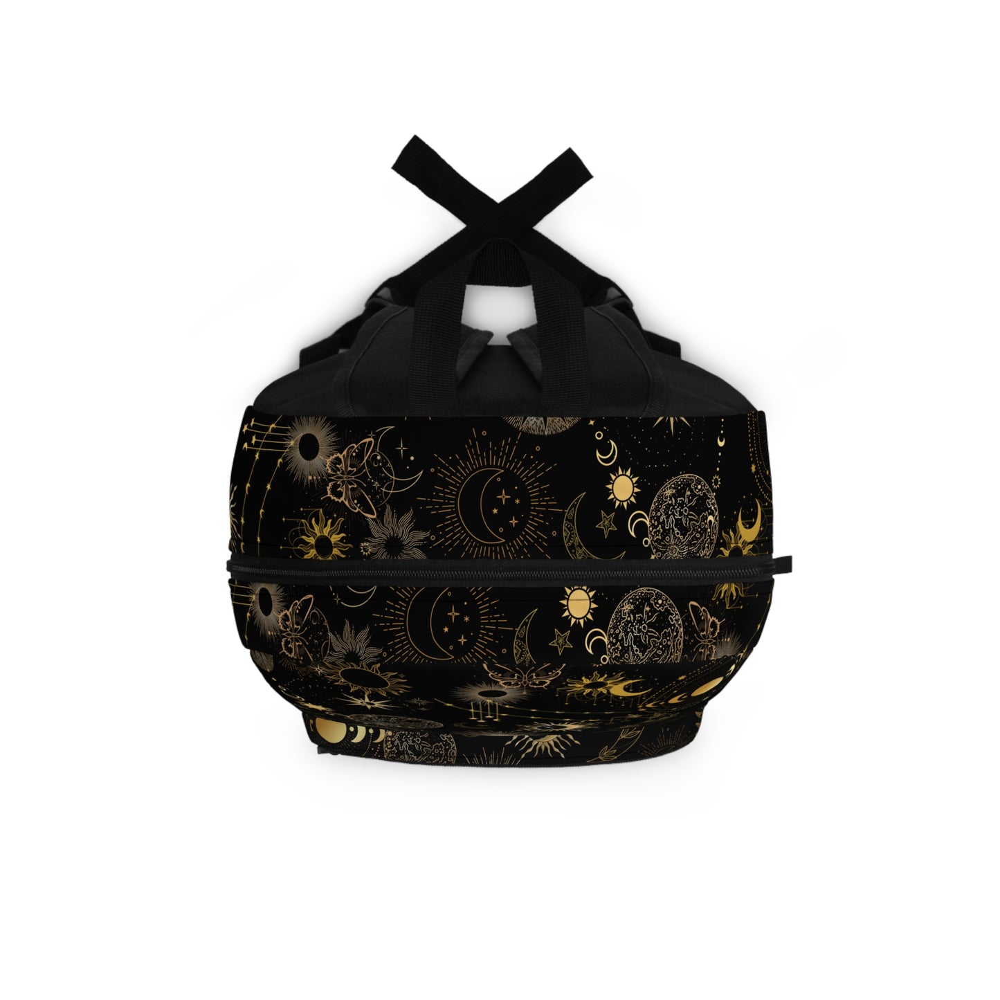 Gold Sun Moon Stars Backpack