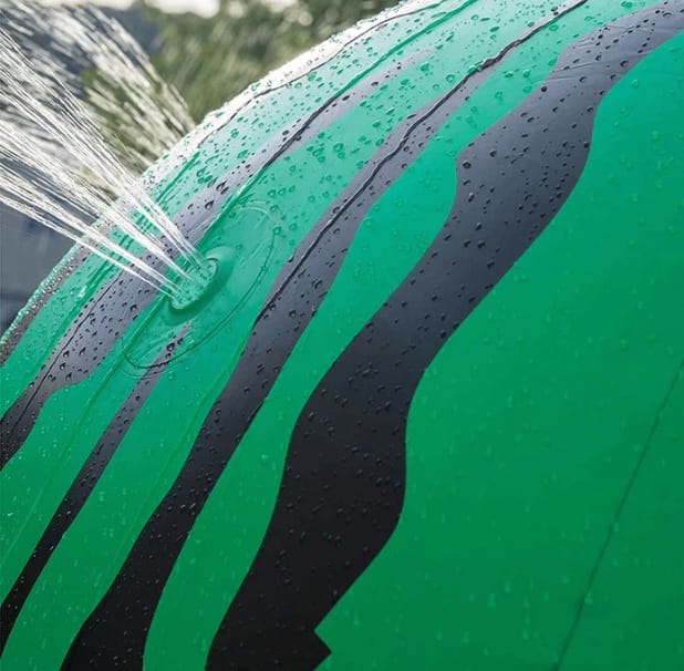 35-Inch Inflatable Watermelon Water Sprinkler for Kids
