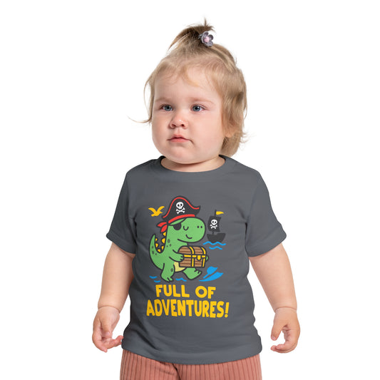 Full of Adventures (Dinosaur Pirate) Infant T-Shirt