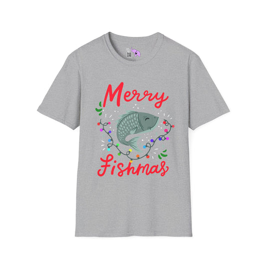 Merry Fishmas (Fish) Adult T-shirt