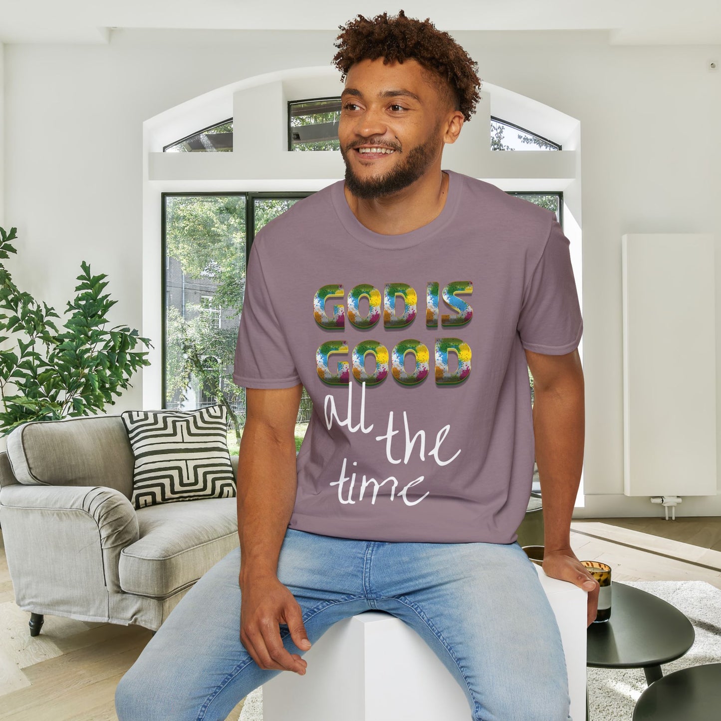 God Is Good All The Time (2) Adult T-shirt