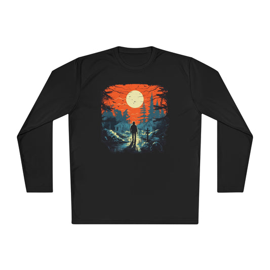 Creepy Cemetery 7 Adult Long Sleeve Tee