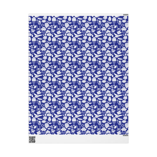 Mosaic of Light Hanukkah Wrapping Paper