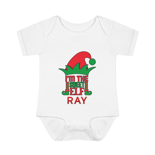 I'm The Sweet Elf Infant Baby Rib Bodysuit